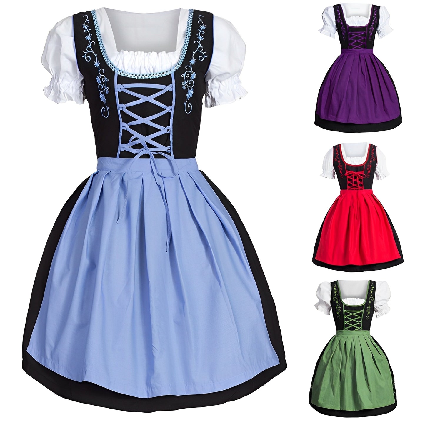 Tiffani - Lockeres Dirndl-Kleid für Frauen zum Oktoberfest
