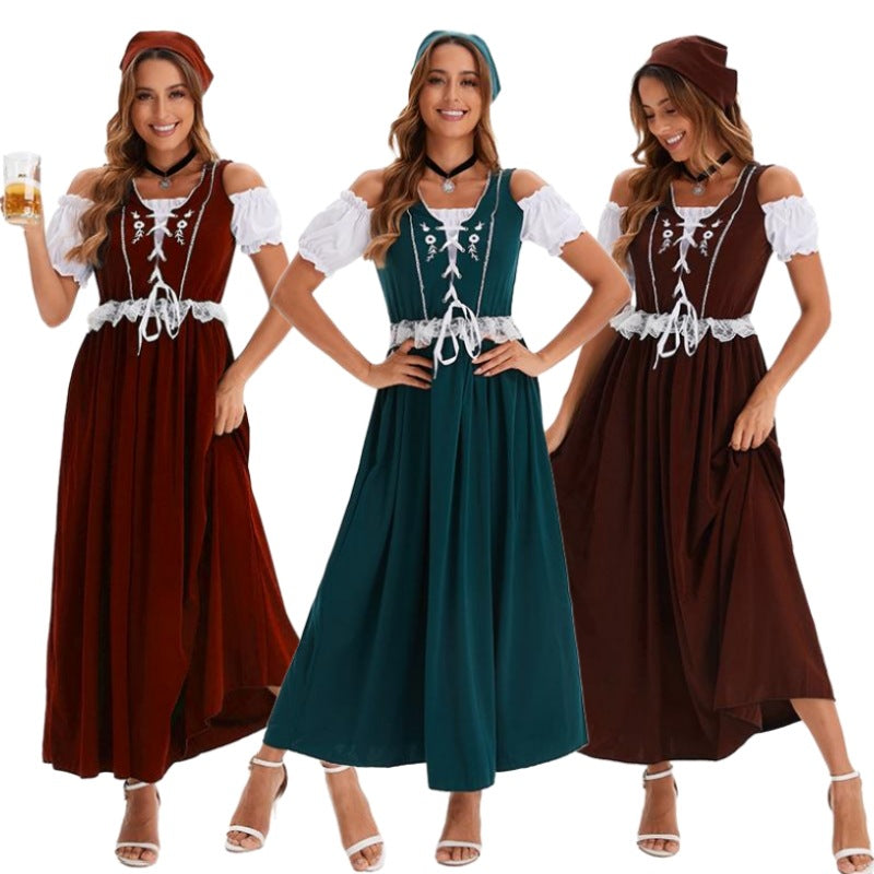 Laraine - Stilvolles festliches Oktoberfest-Kleid für Damen