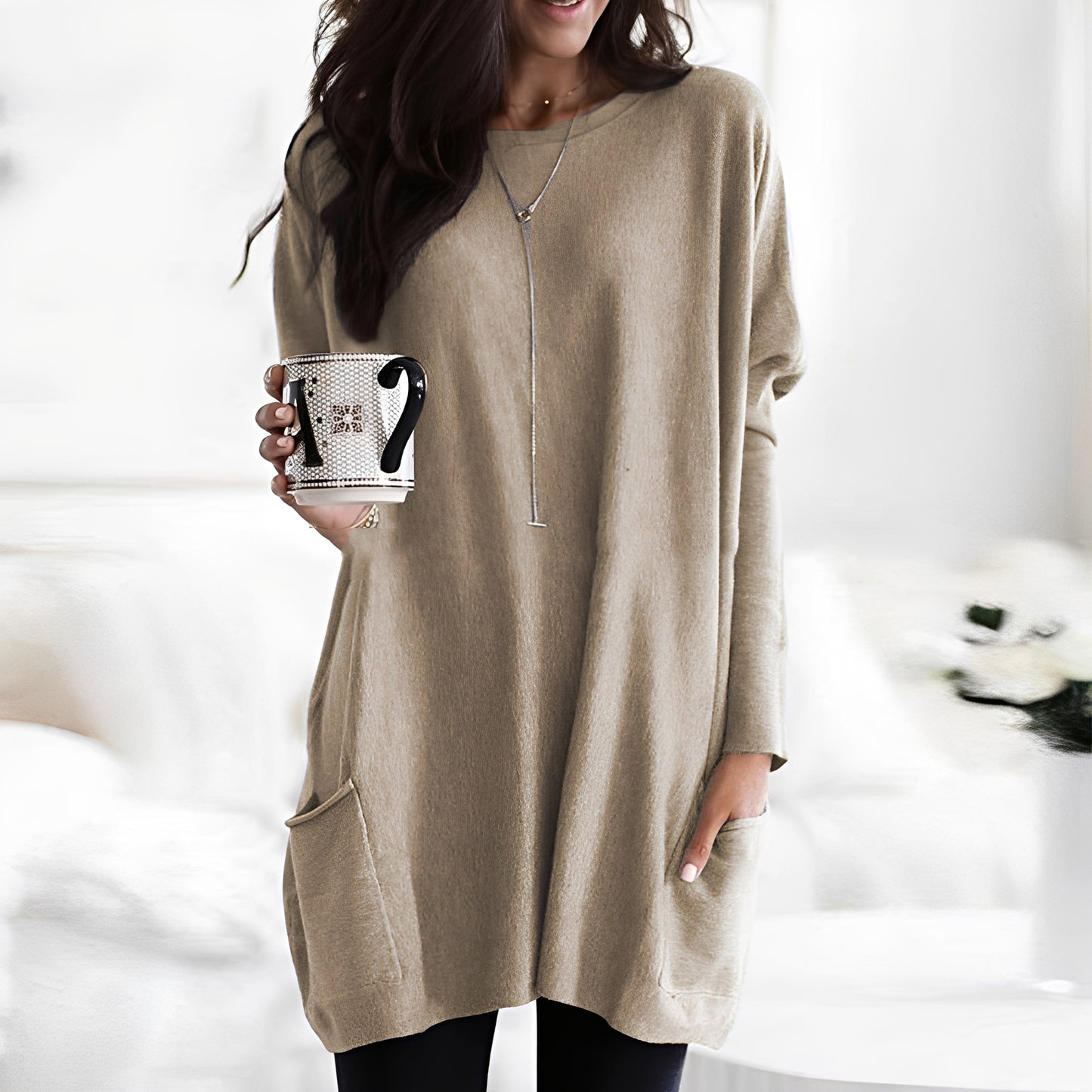 Cheyenne - Lässiges, locker geschnittenes Langarmshirt für Damen