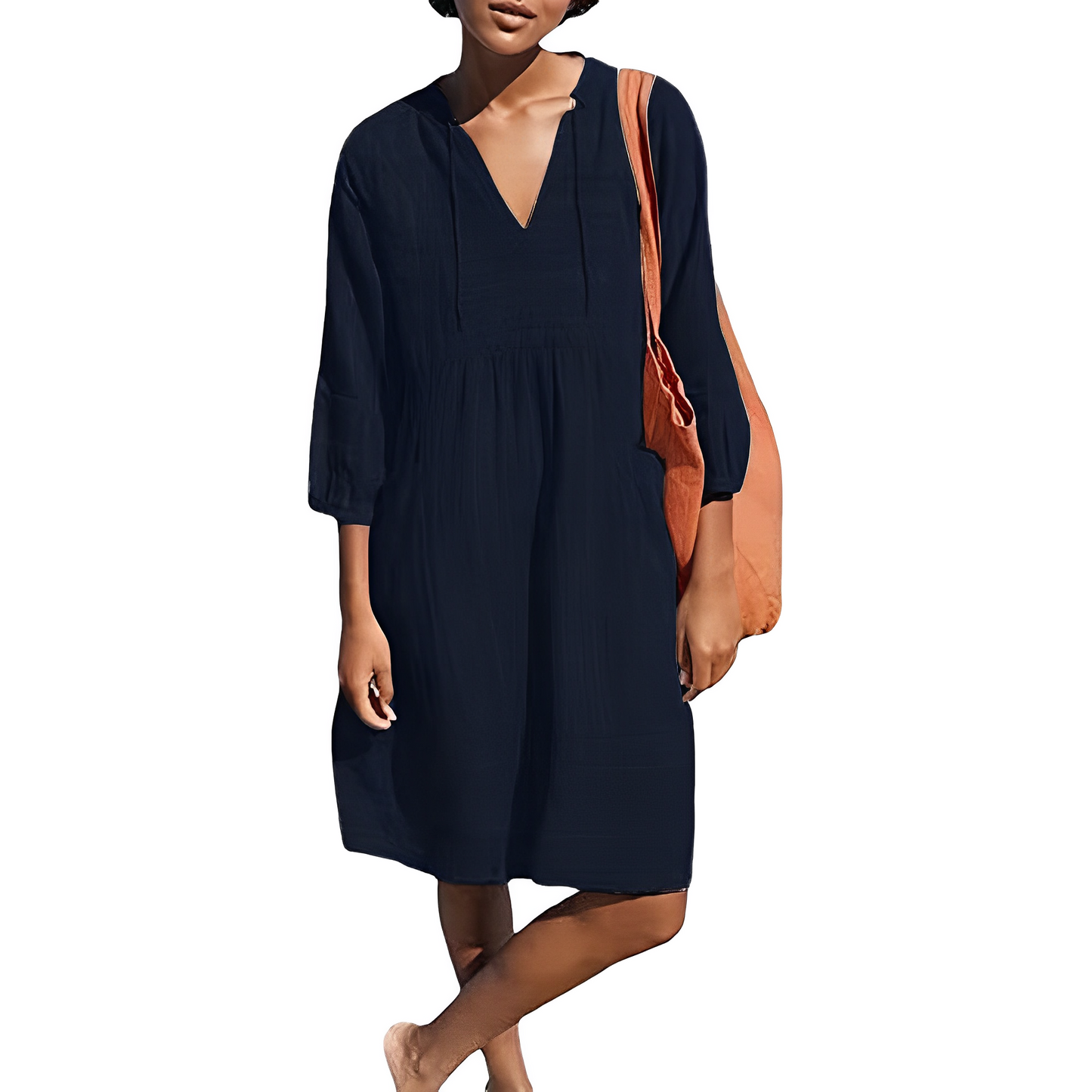 Annmarie - Lockeres Strandhemdkleid für Damen