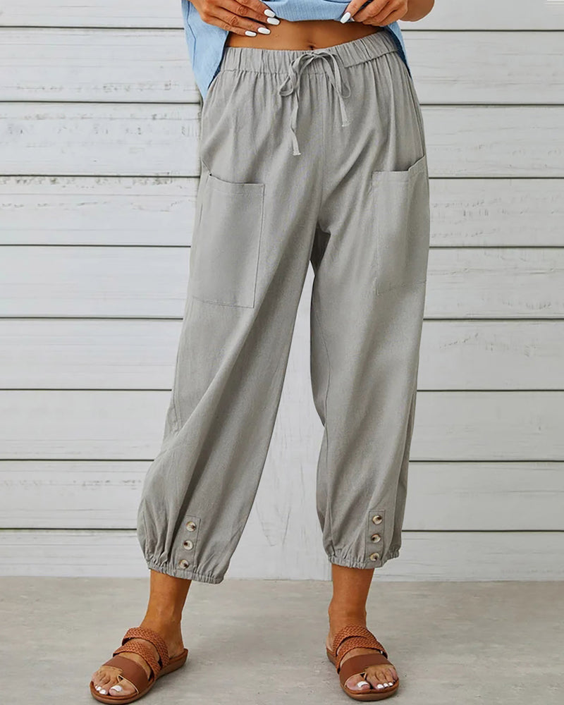 Camila- Modische Bequeme Hose mit Hoher Taille