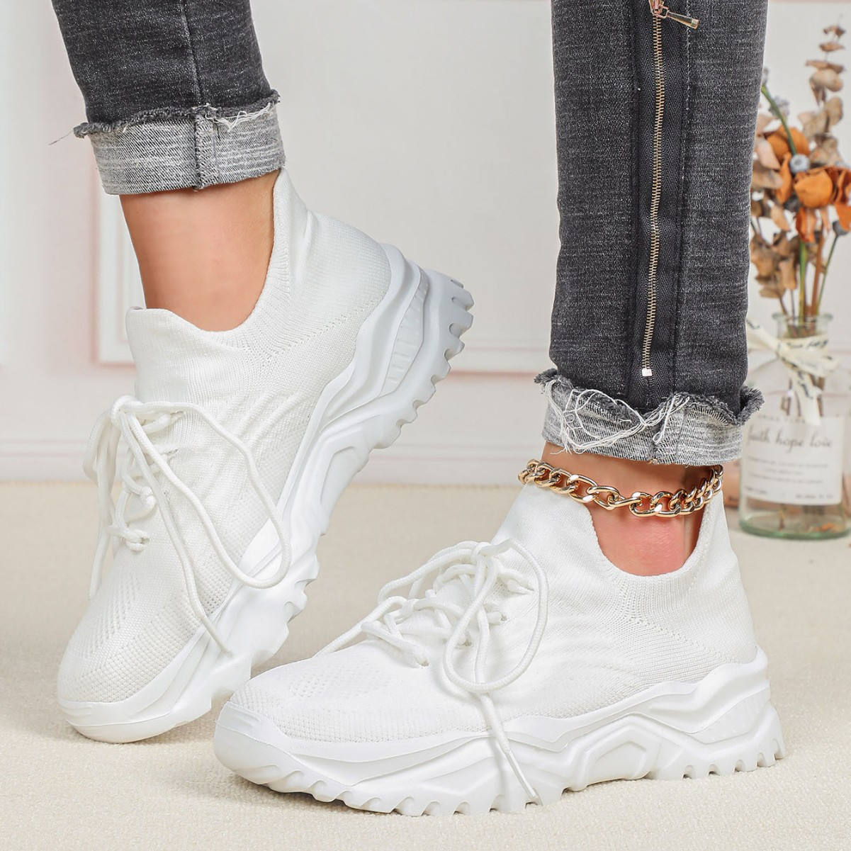Nikole - Orthopädische Schnürsportschuhe für Damen