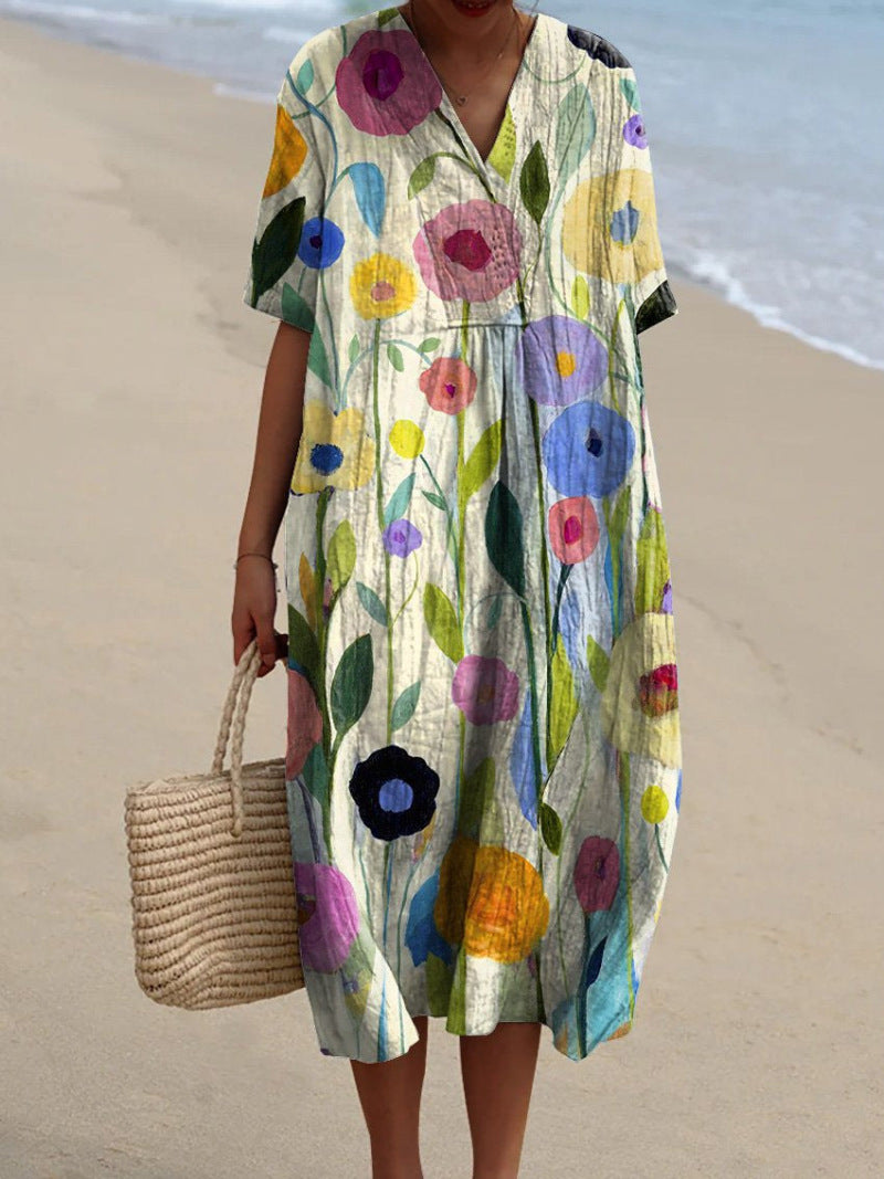 Conny - Kleid mit Blumenmotiv