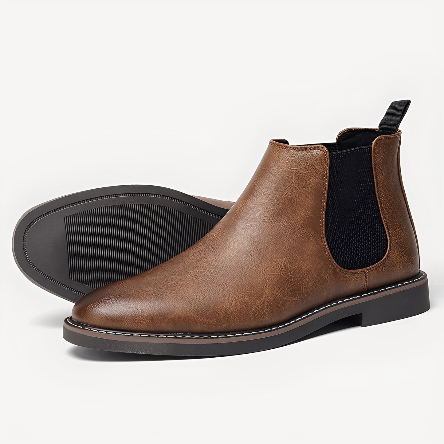 Clifton - Klassische Chelsea-Stiefel aus Leder für Herren