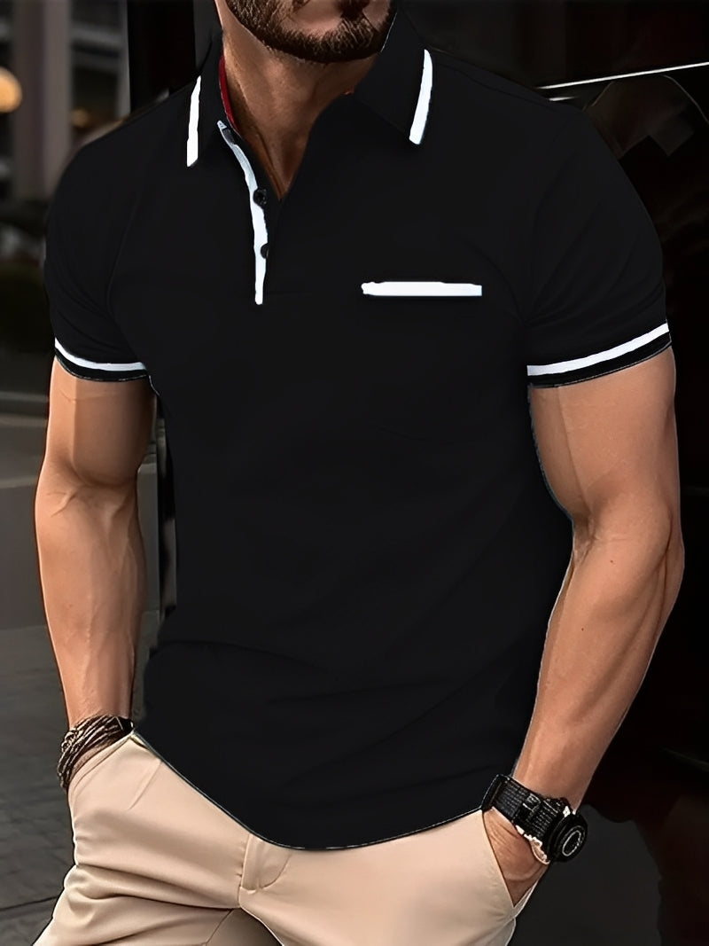 Garrick - Lässiges Poloshirt mit Tasche für Herren