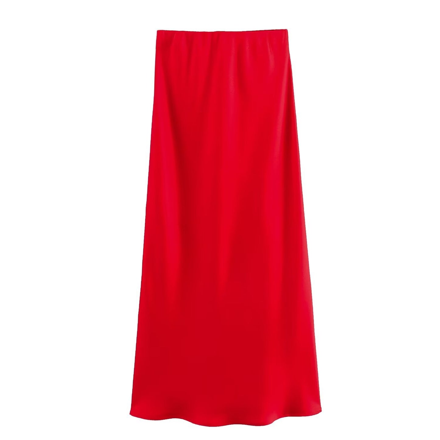 Vienna - Schlichter Seidensatin-Rock für Frauen