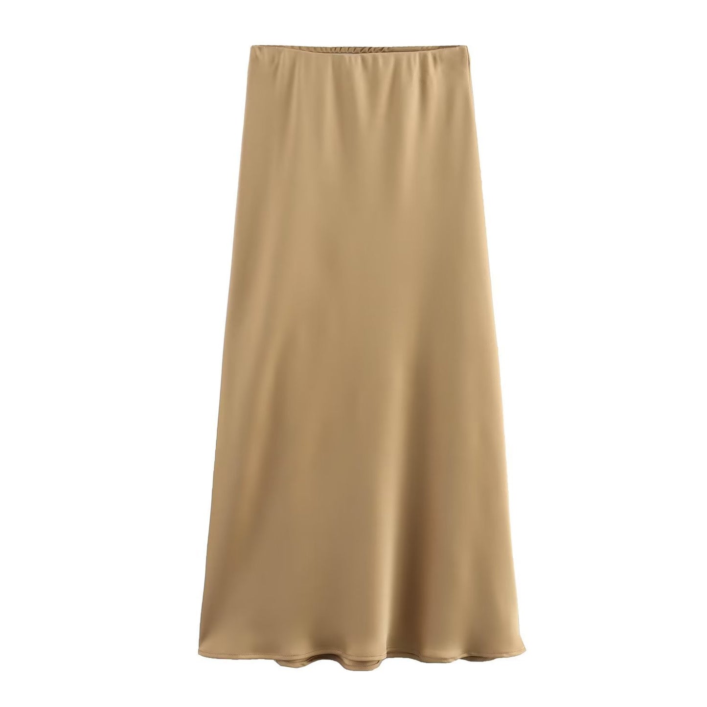 Vienna - Schlichter Seidensatin-Rock für Frauen