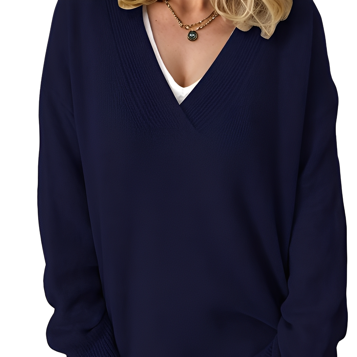 Camryn - Lässiger, locker gestrickter Pullover für Damen