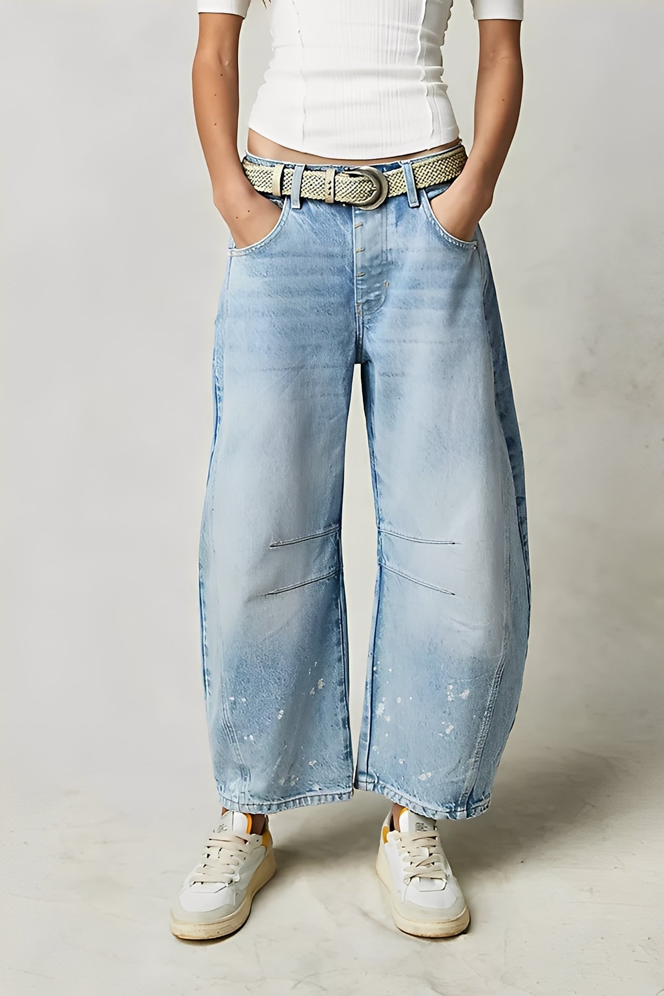 Jocelyn - Lässige, weit geschnittene Jeans für Damen