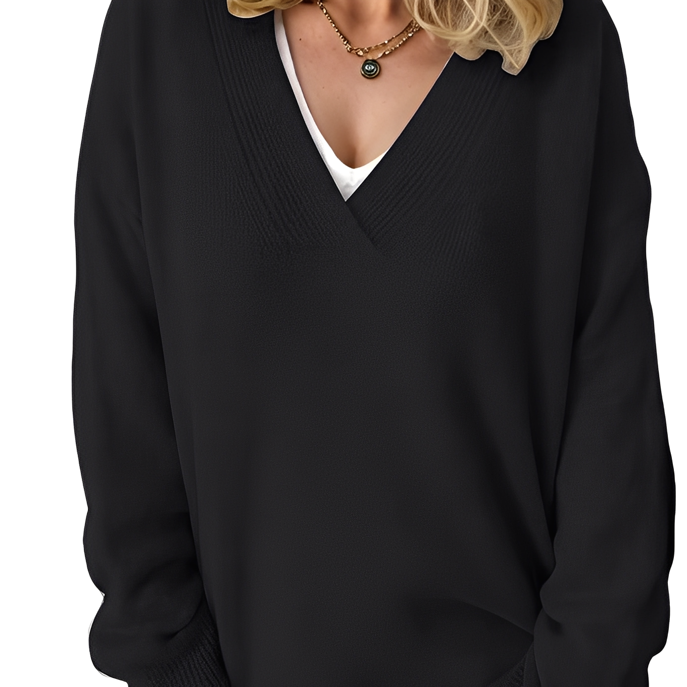 Camryn - Lässiger, locker gestrickter Pullover für Damen