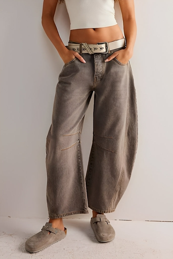 Jocelyn - Lässige, weit geschnittene Jeans für Damen