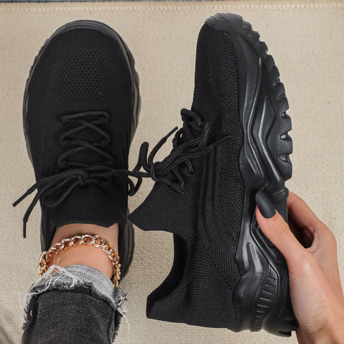Nikole - Orthopädische Schnürsportschuhe für Damen