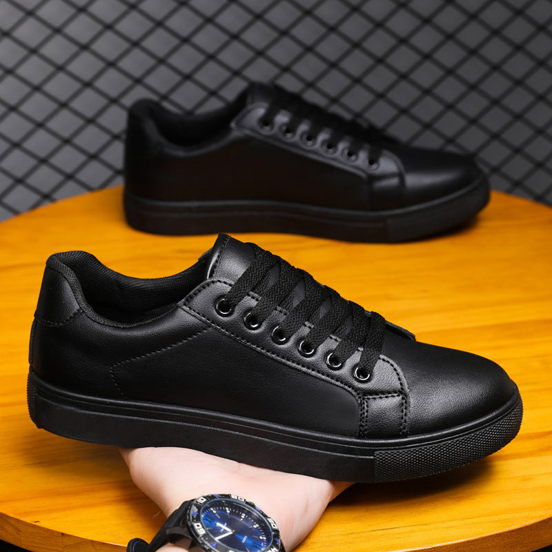 Nicholas - Lässige, schlichte Ledersneaker für Herren