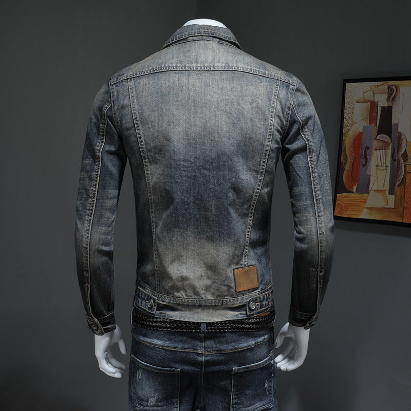 Lennon - Klassische lockere Jeansjacke für Herren