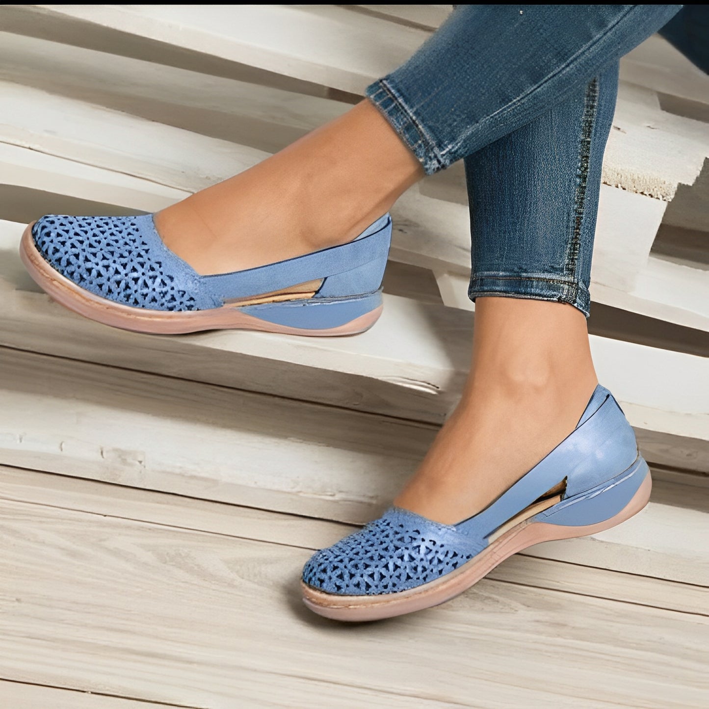 Kianna - Lässige Schuhe mit Aussparungen für Damen