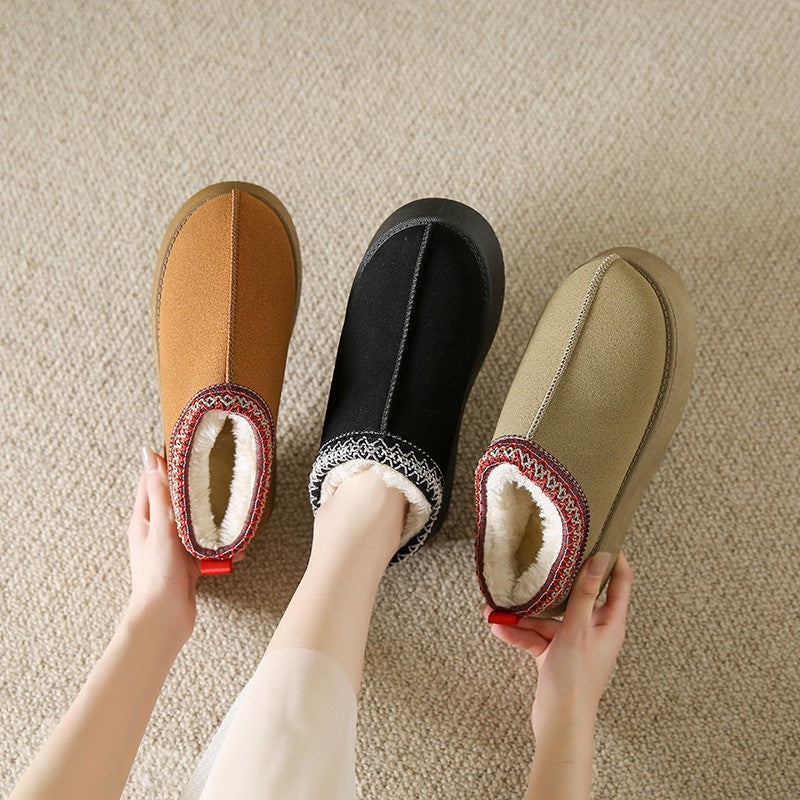 Scarlette - Bequeme Plüschschuhe für Damen