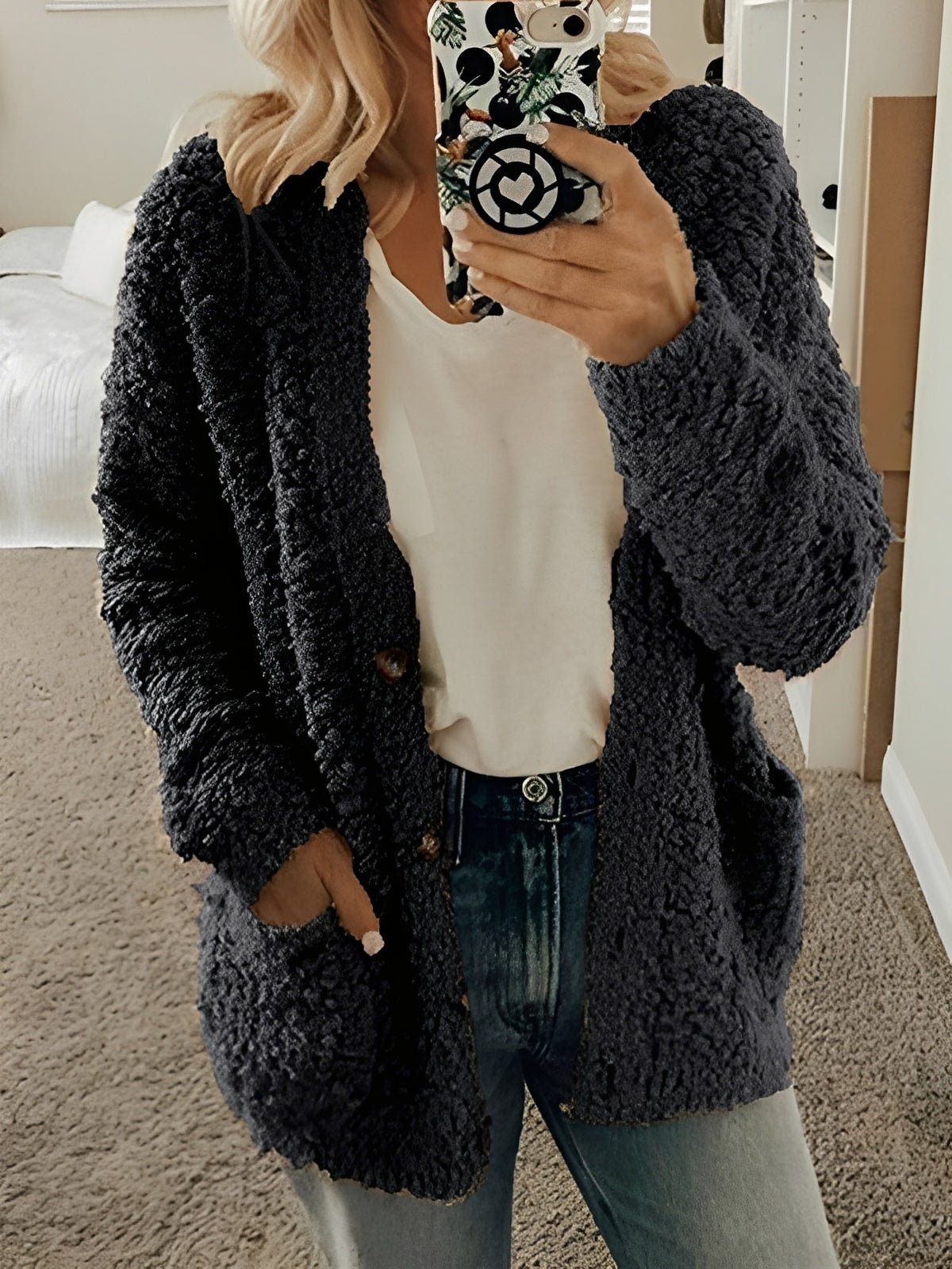 Elaine - Bequemer Freizeit-Cardigan für Damen