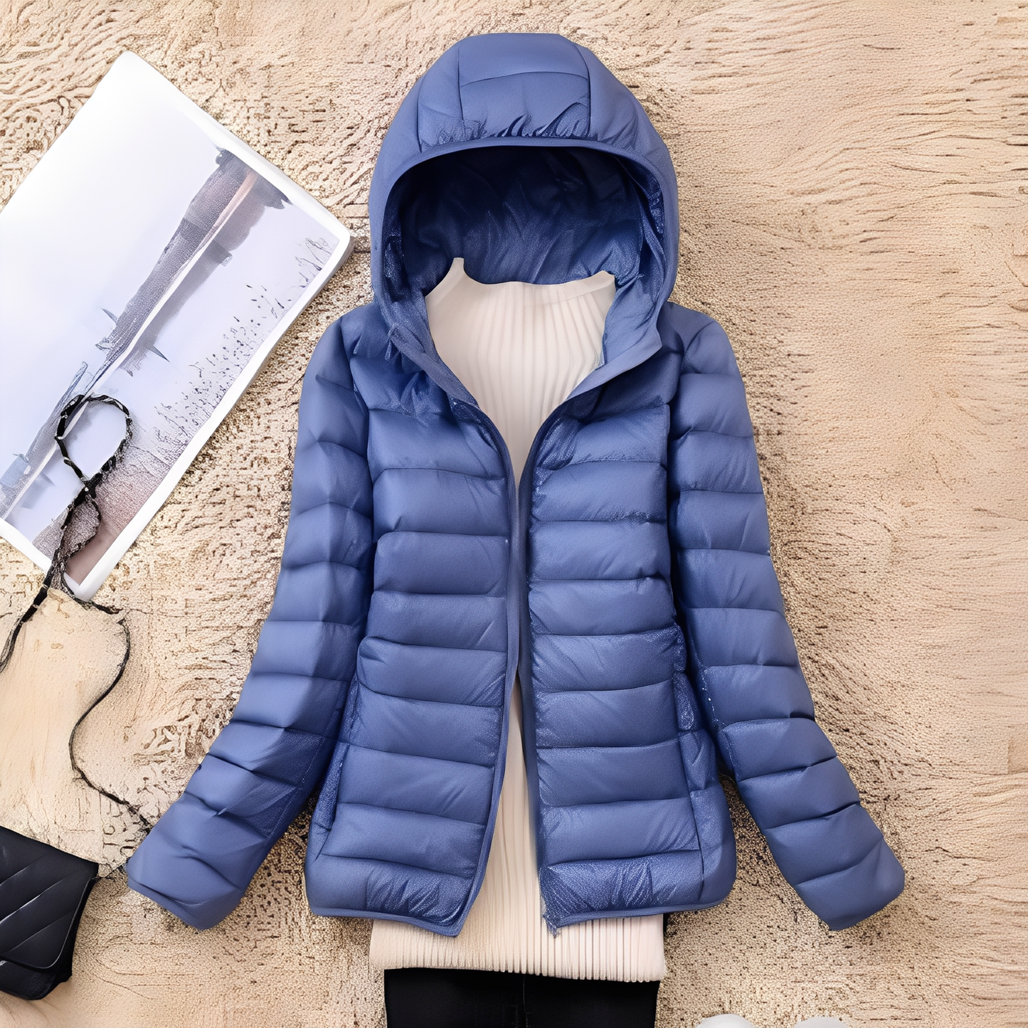 Lyndsay - Lässige, schmale Daunenjacke für Damen