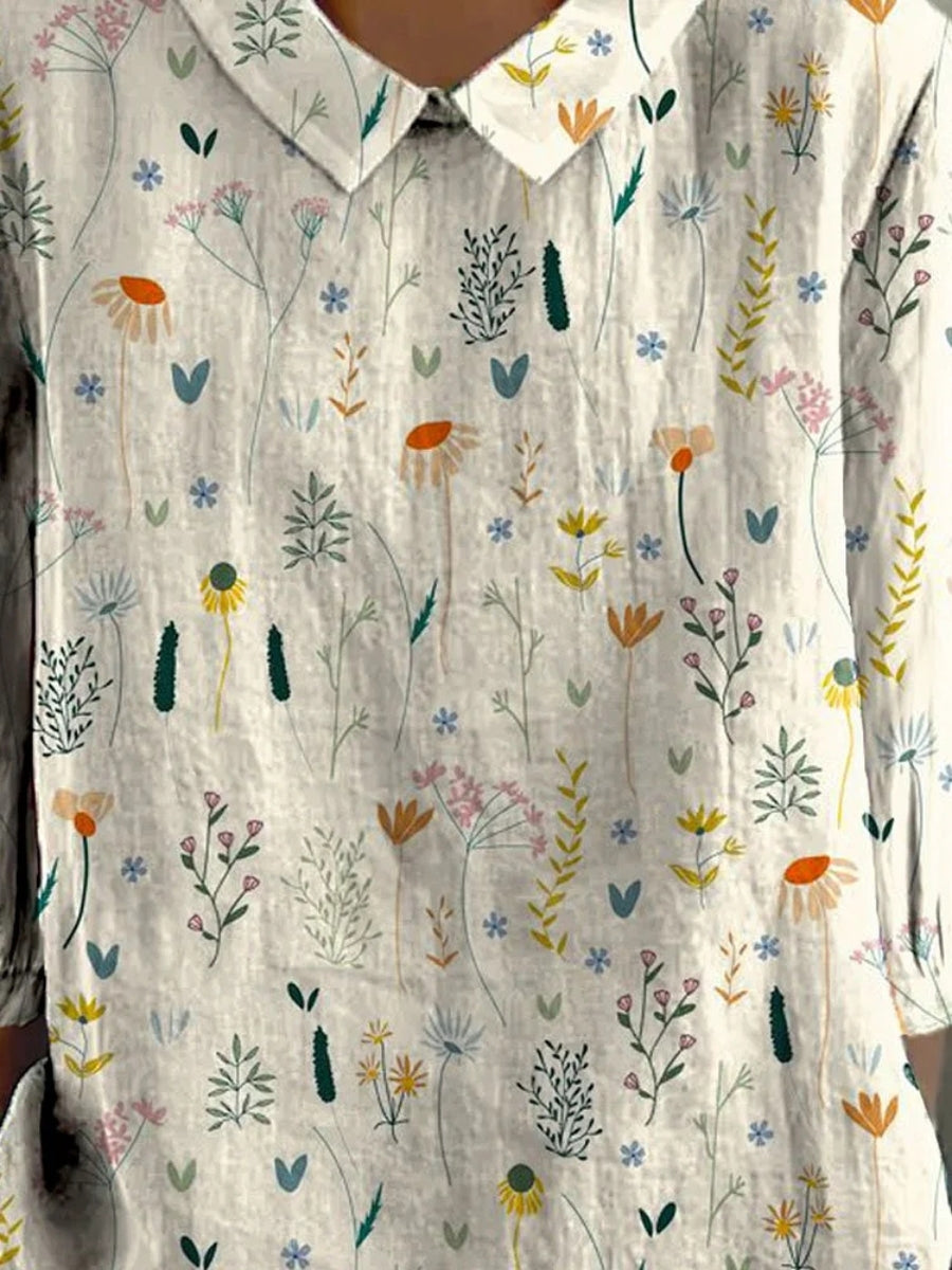 Raelyn - Wildblumen Bluse
