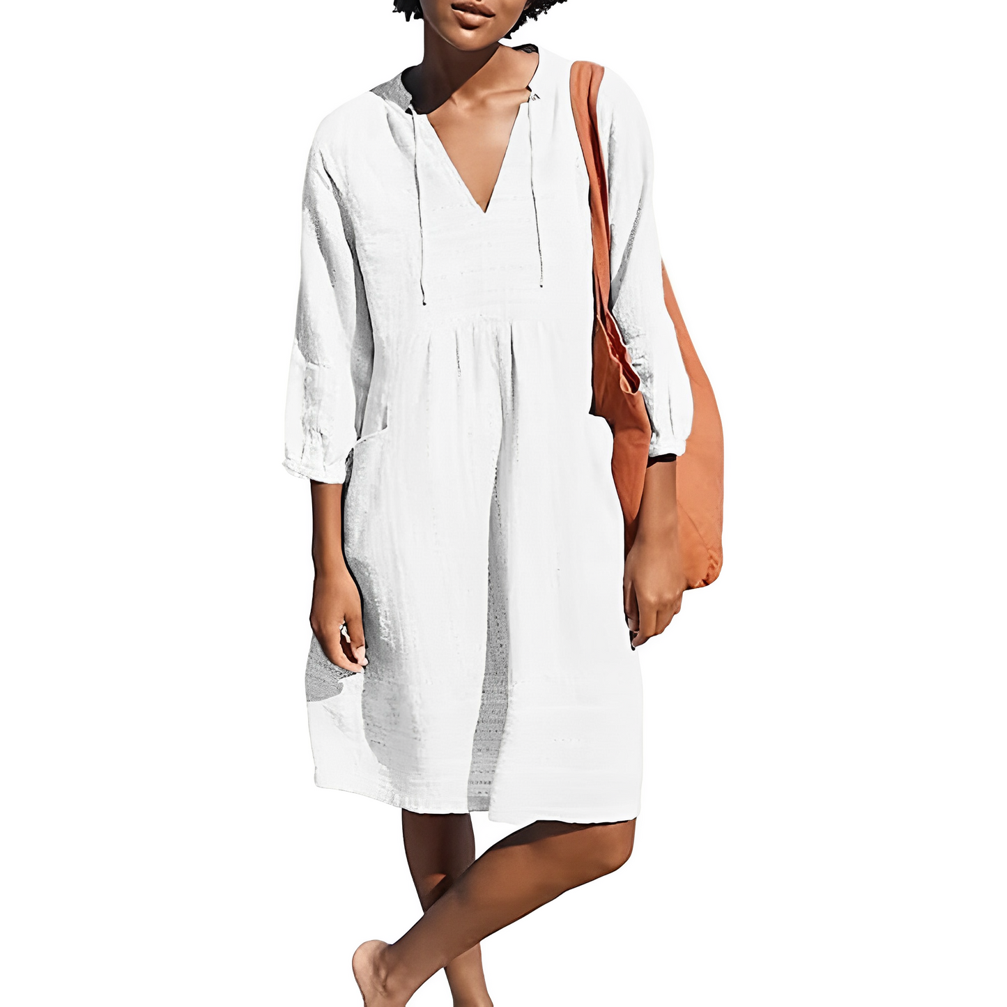 Annmarie - Lockeres Strandhemdkleid für Damen