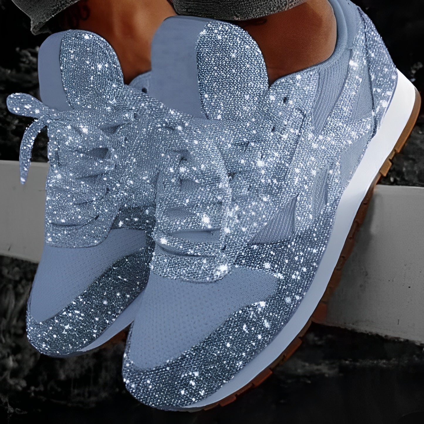 Marie - Stilvolle Schuhe mit Pailletten für Damen