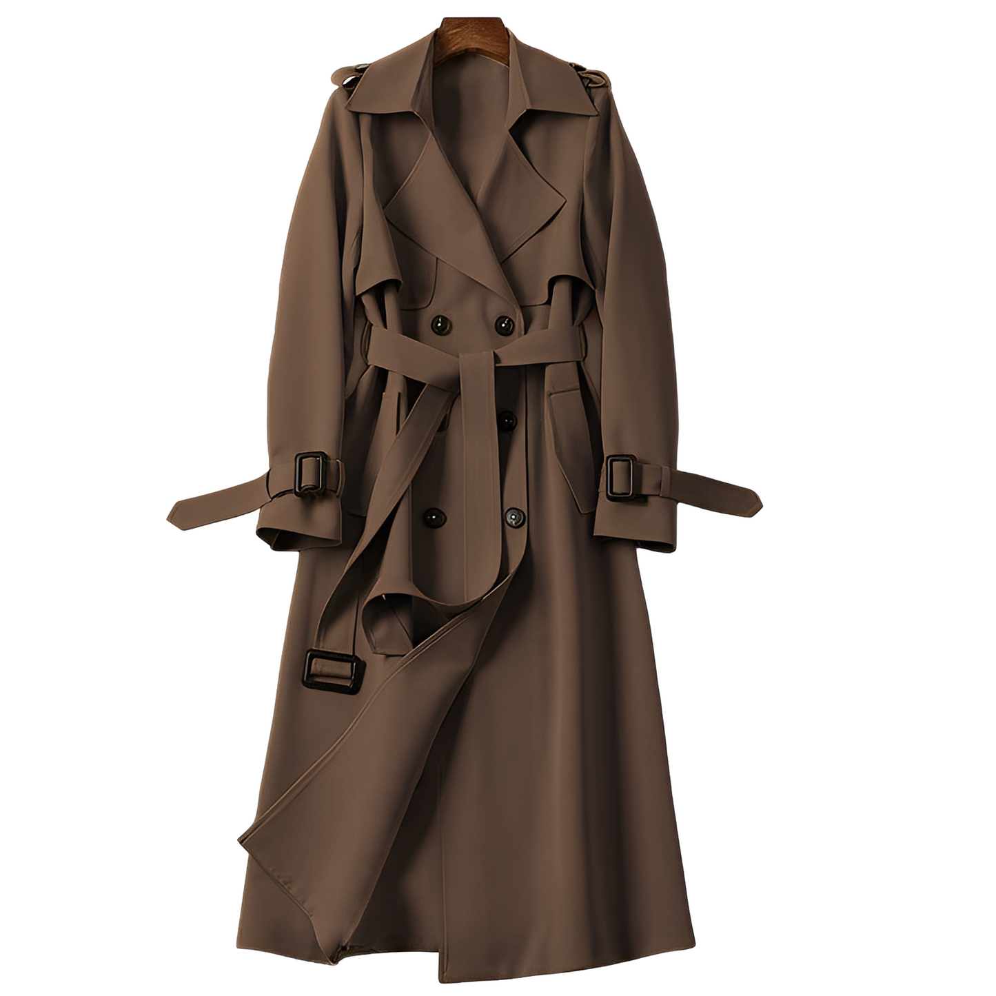 Patricia - Stilvoller Trenchcoat mit Knöpfen für Damen