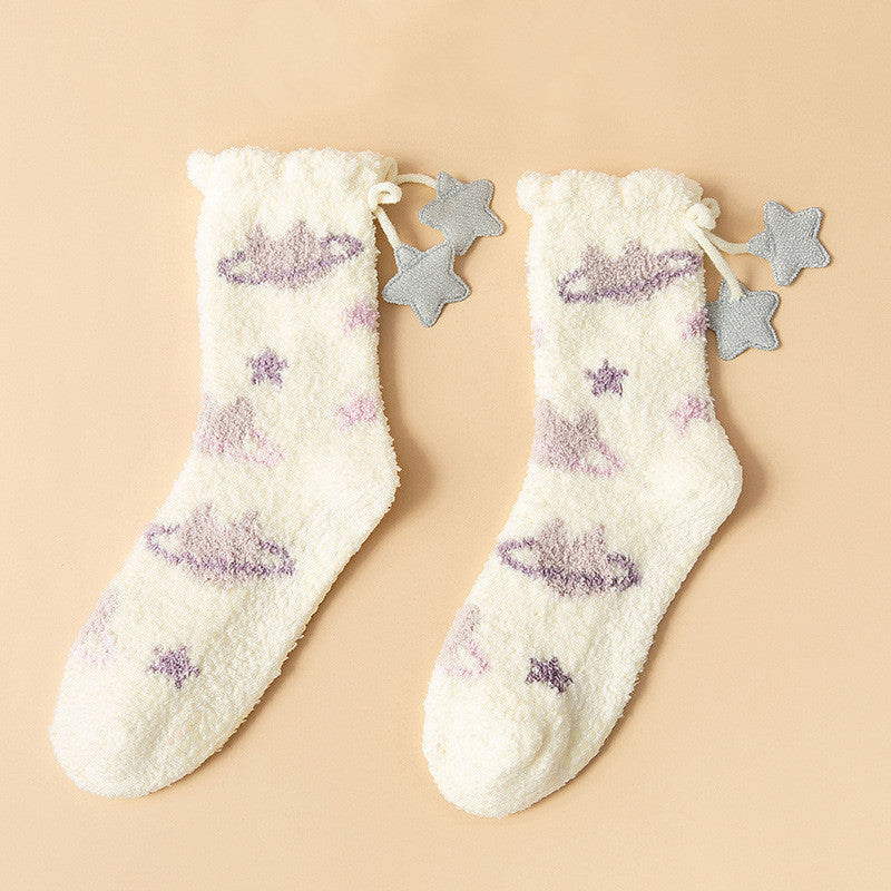 Ramona - Stilvolle, dicke Fleece-Wintersocken für Damen