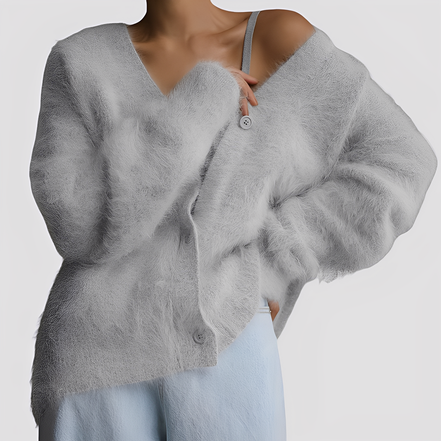 Lavena - Weicher Oversize-Kaschmirpullover für Damen