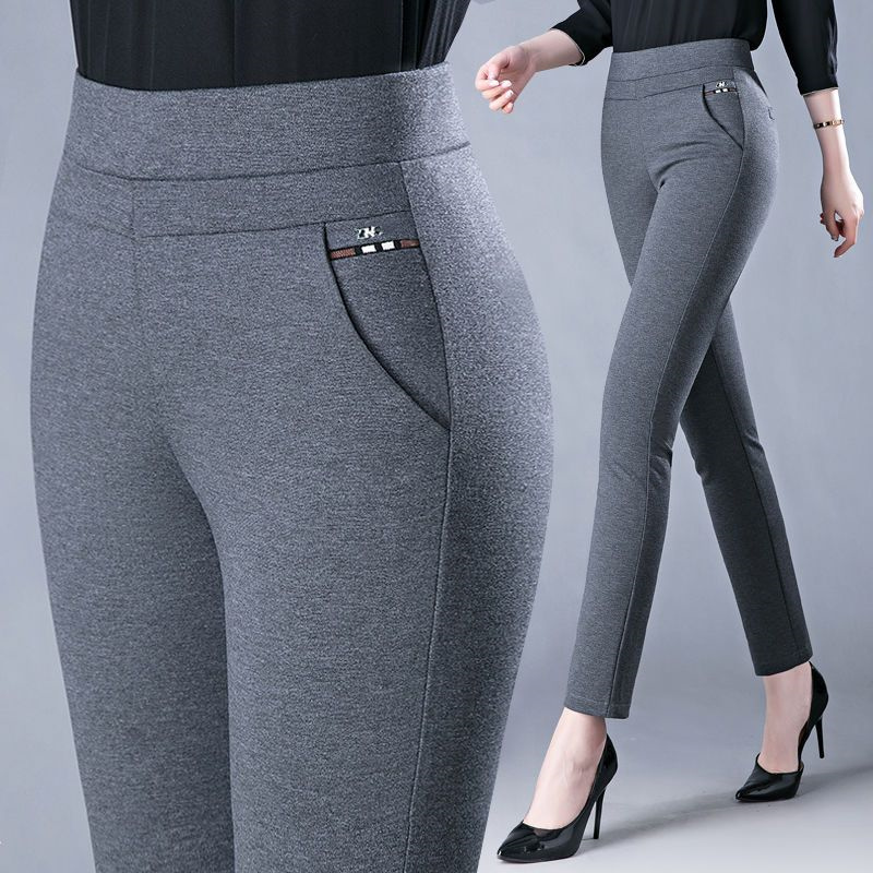 Athena - Stilvolle elastische Hose mit hoher Taille für Damen