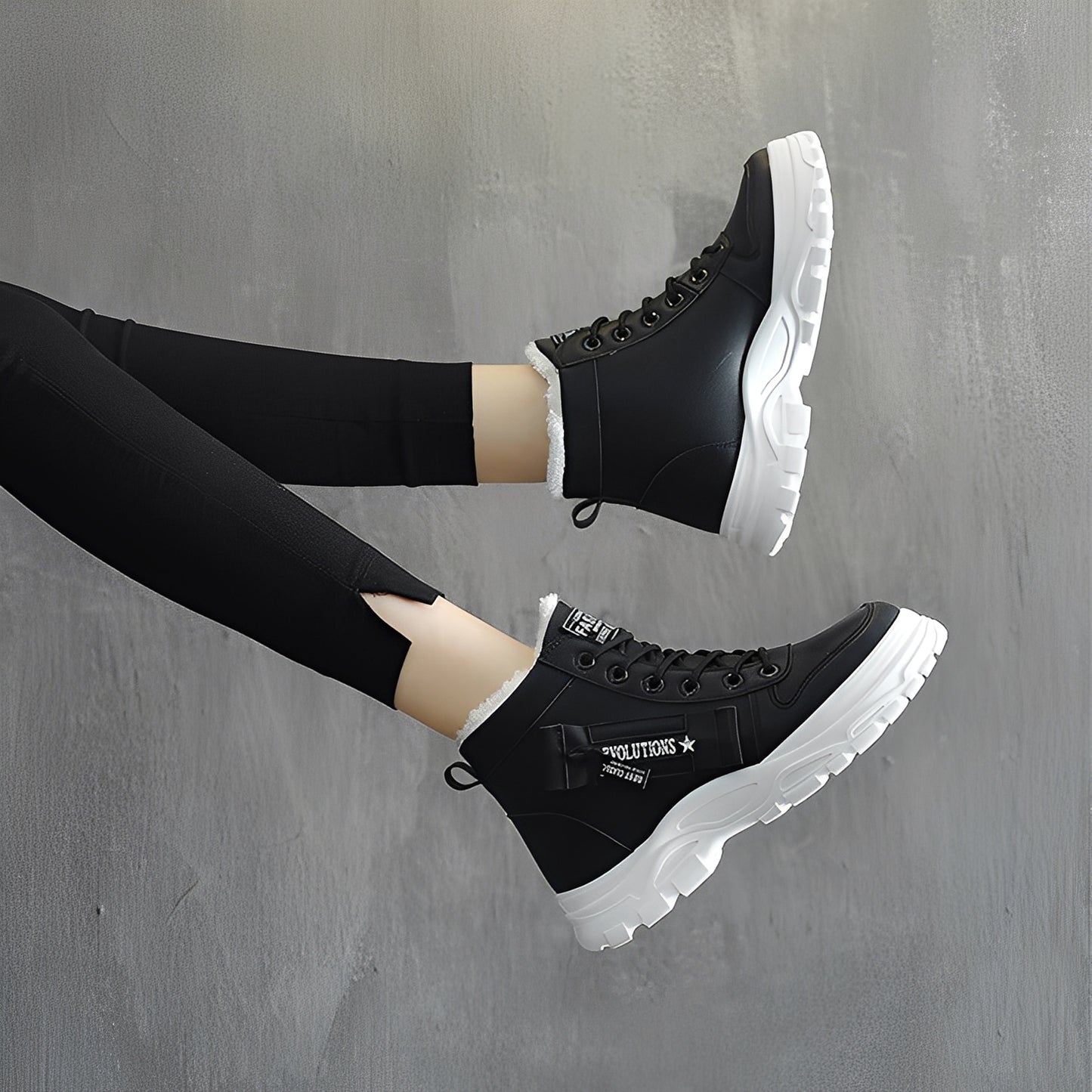 Jazmine - Stilvolle Plüschstiefel für Damen
