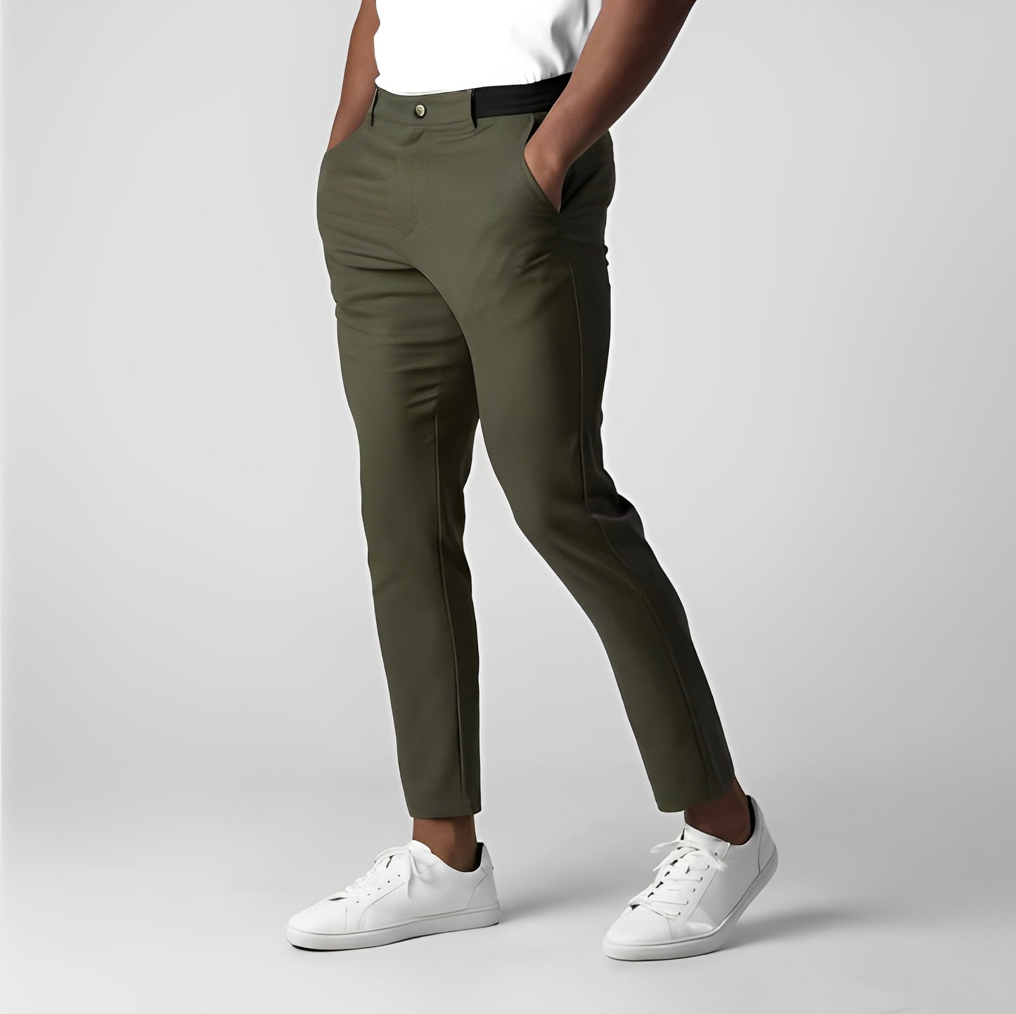 Justine - Lässige Slim-Fit-Chinohose für Herren
