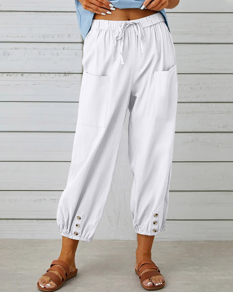 Camila- Modische Bequeme Hose mit Hoher Taille