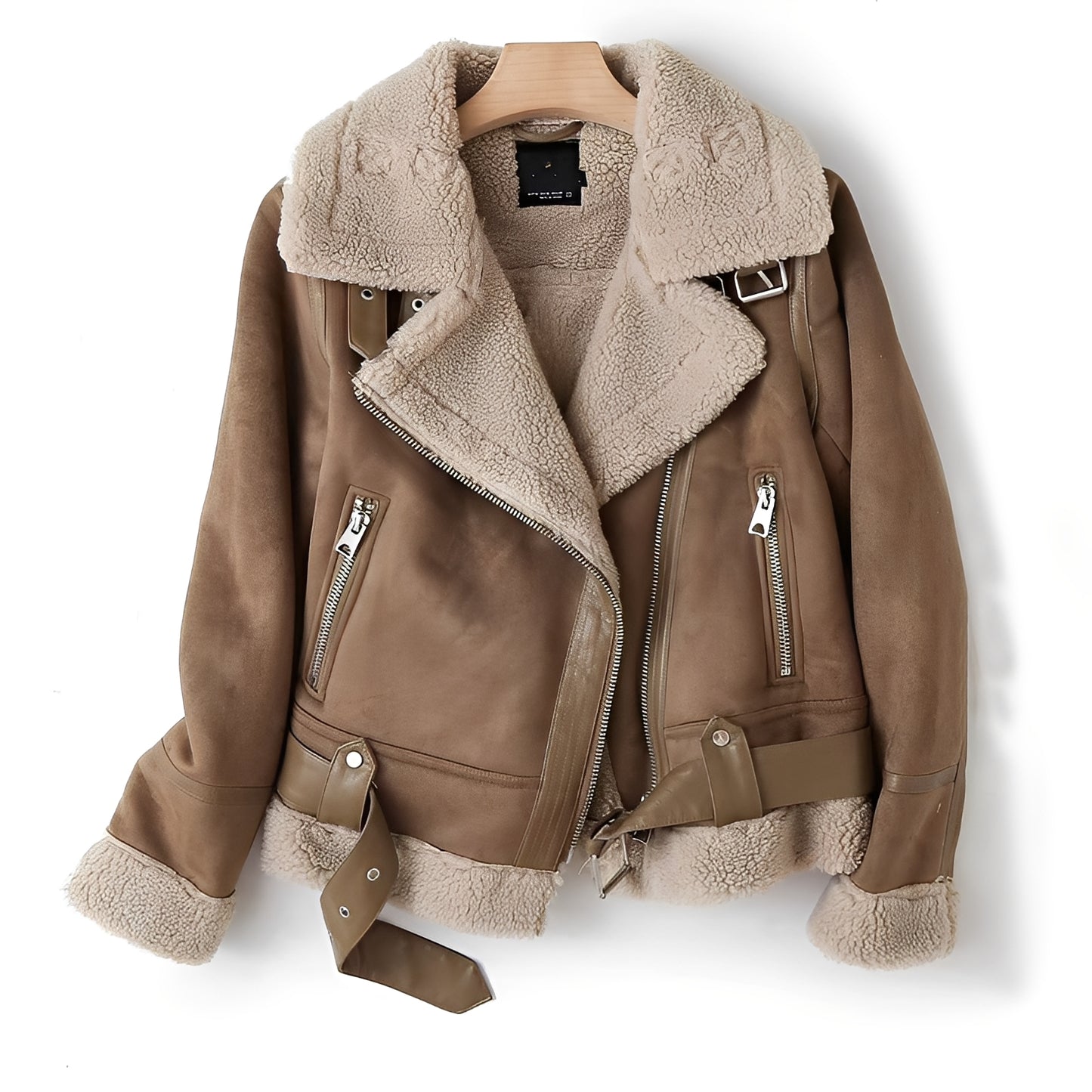 Serrena - Warme, weiche Lederjacke für Damen