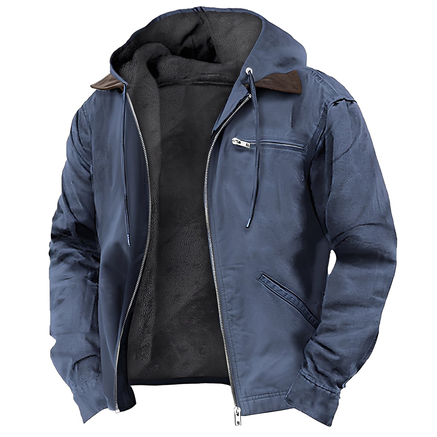 Adrian - Warme Outdoorjacke mit Kapuze für Herren