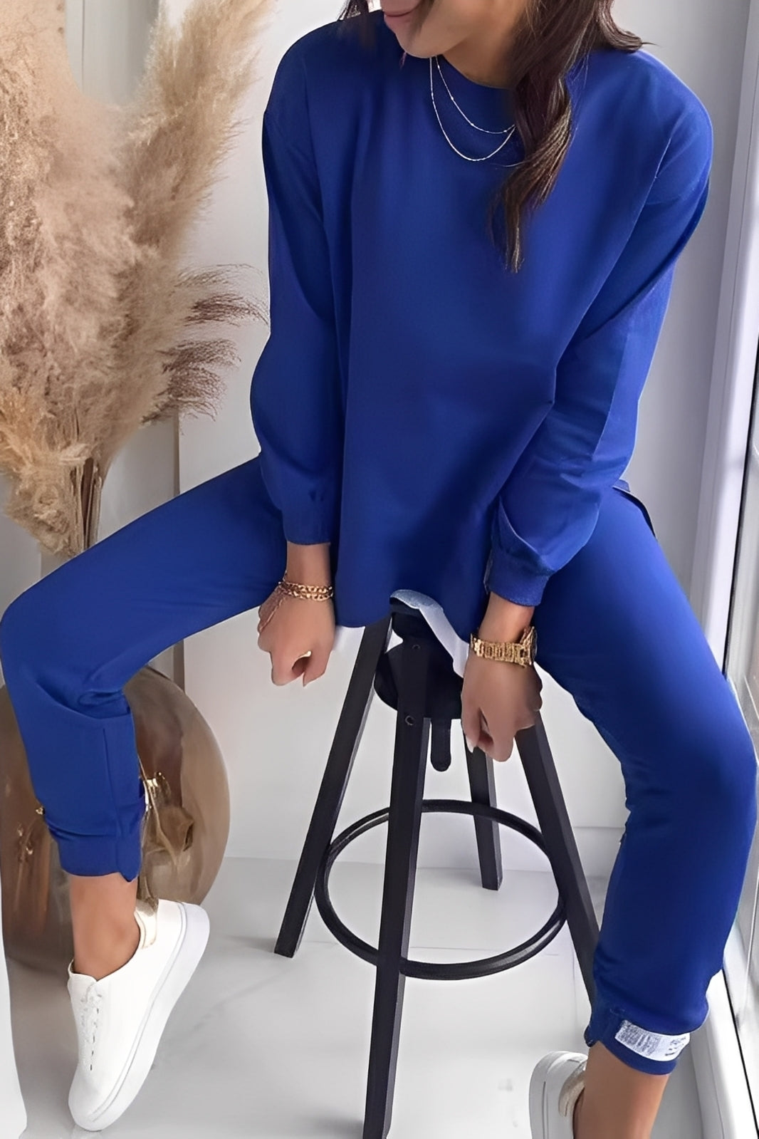 Kristine - Lässiges Sweatshirt- und Hosen-Set für Damen