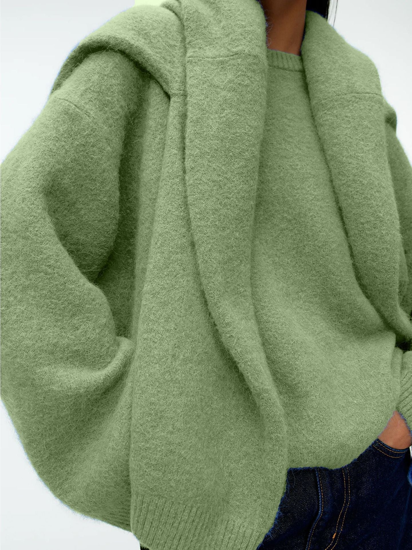 Caelie - Lässiger, dicker Kaschmirpullover für Damen