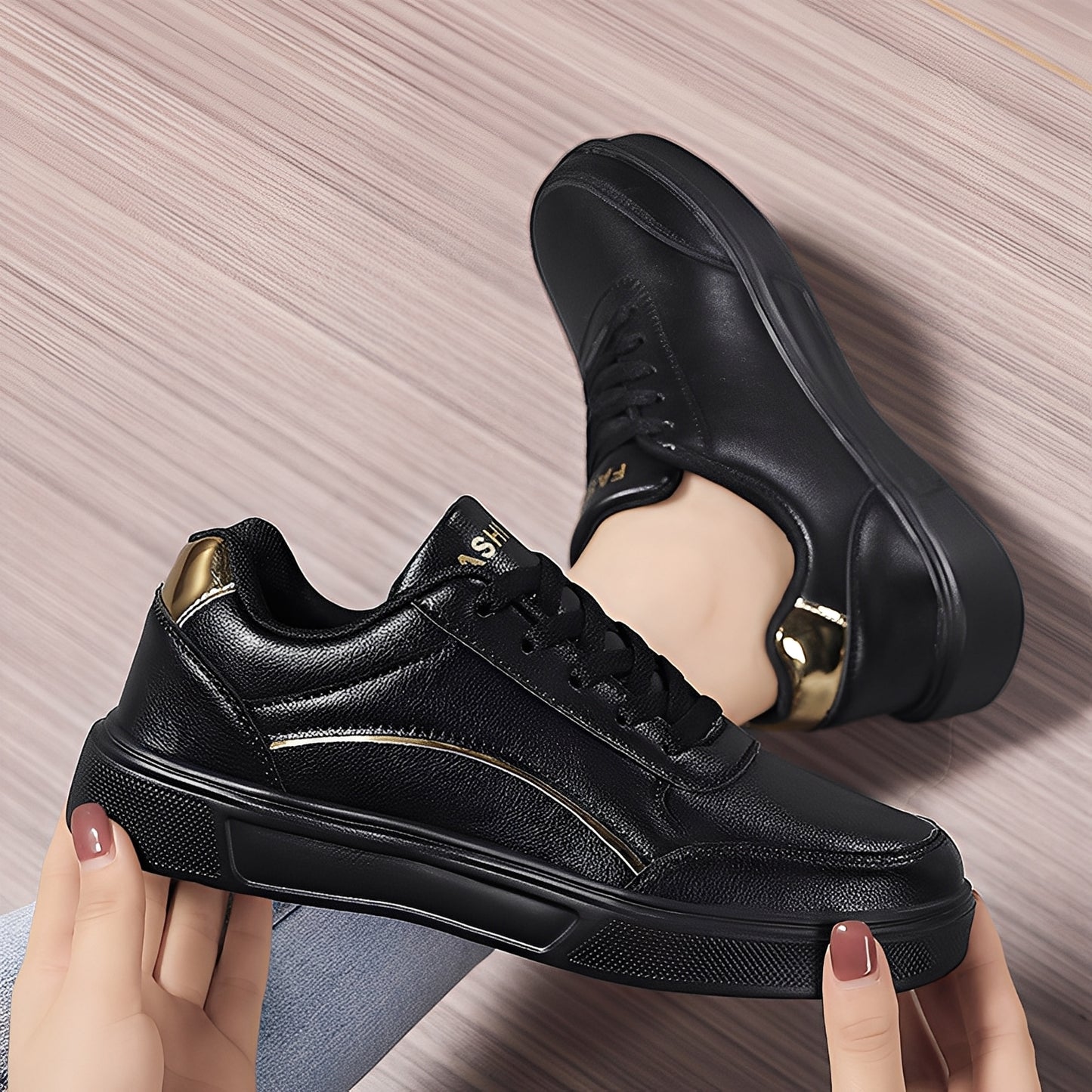 Rexanne - Stilvolle Sneakers aus PU-Leder für Damen
