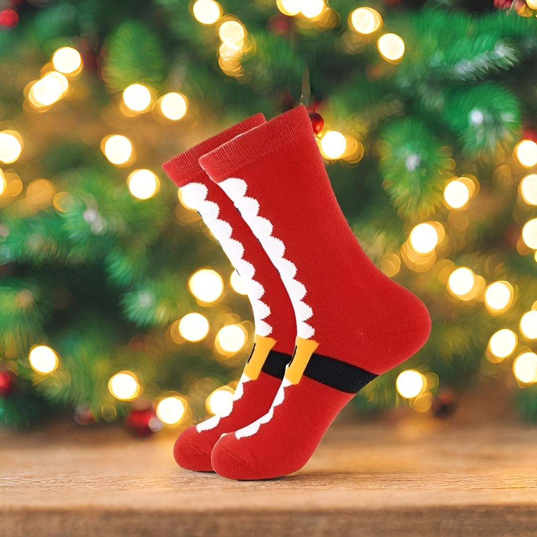 Rowena - Stilvolle Unisex-Weihnachtssocken