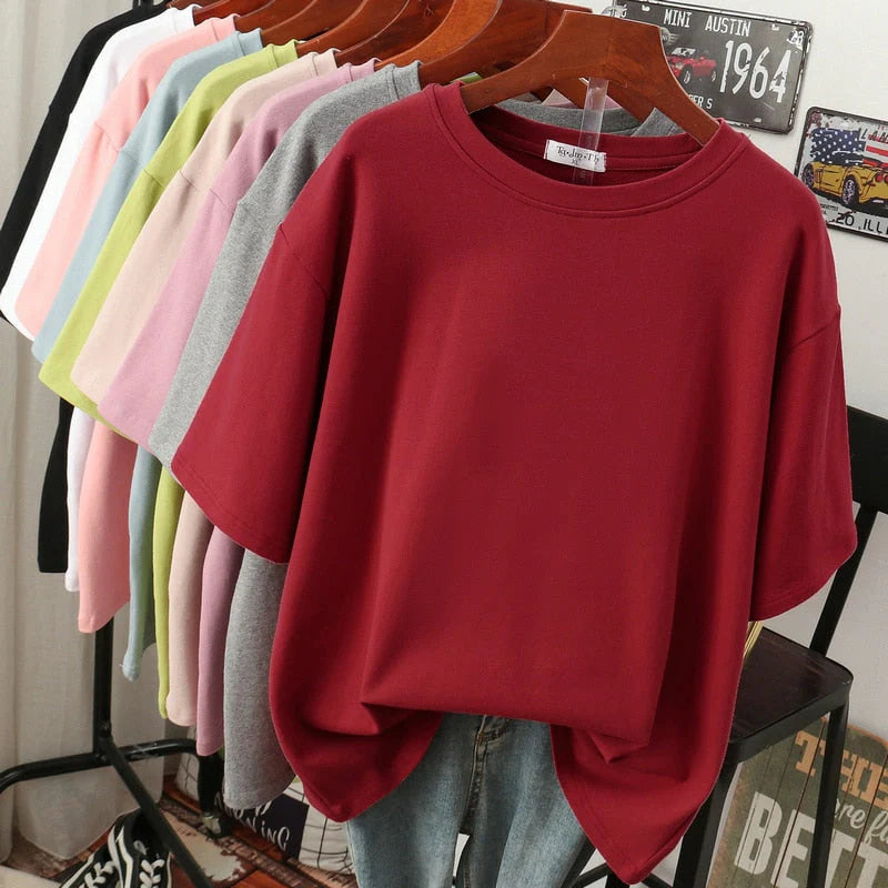 Arabella - Lässiges Oversize-T-Shirt aus Baumwolle für Damen