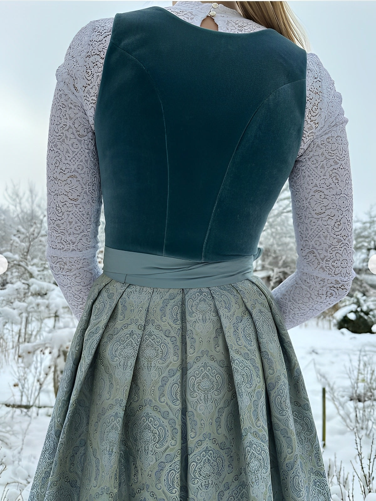 Muriel - Vintage-Oktoberfest-Dirndlkleid für Damen