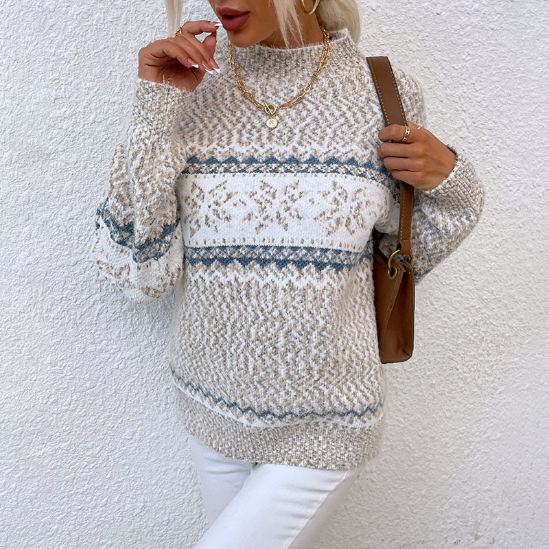 Sabrina - Klassische Pullover mit Design für Damen