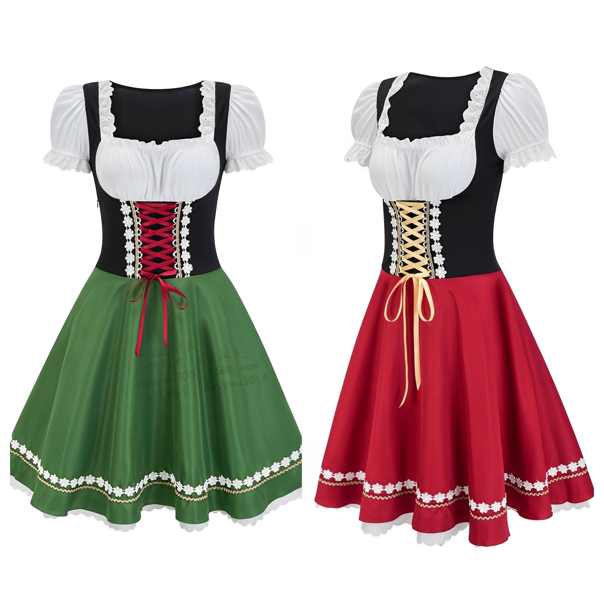 Sharyn - Lässiges Dirndl-Kleid für Frauen zum Oktoberfest