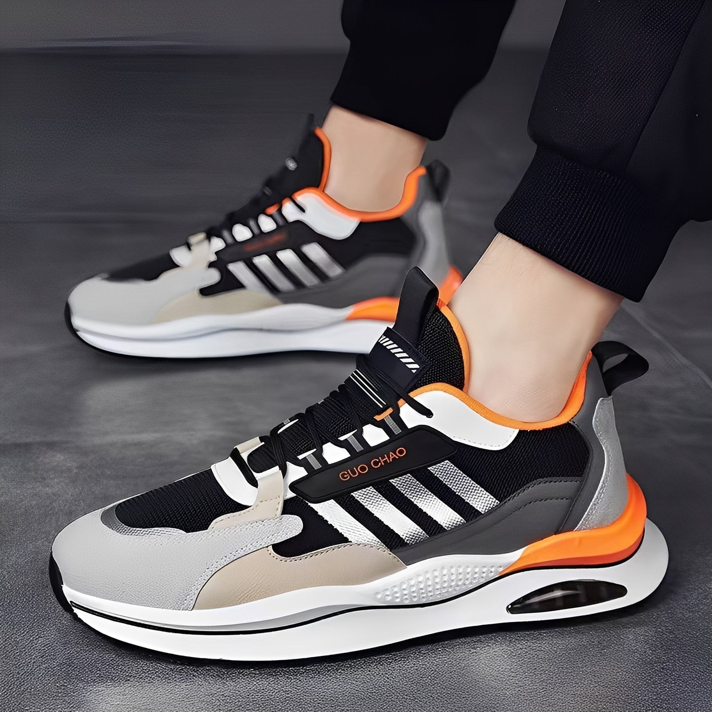 Hector - stilvolle, atmungsaktive Sneakers für Herren