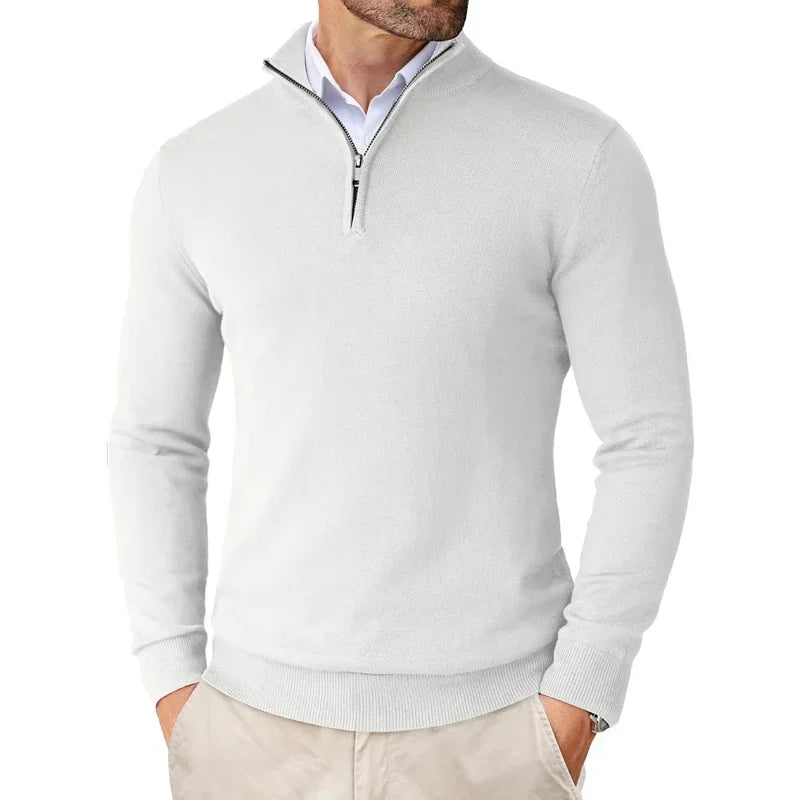 Bowen - Moderner Pullover mit Reißverschluss für Herren
