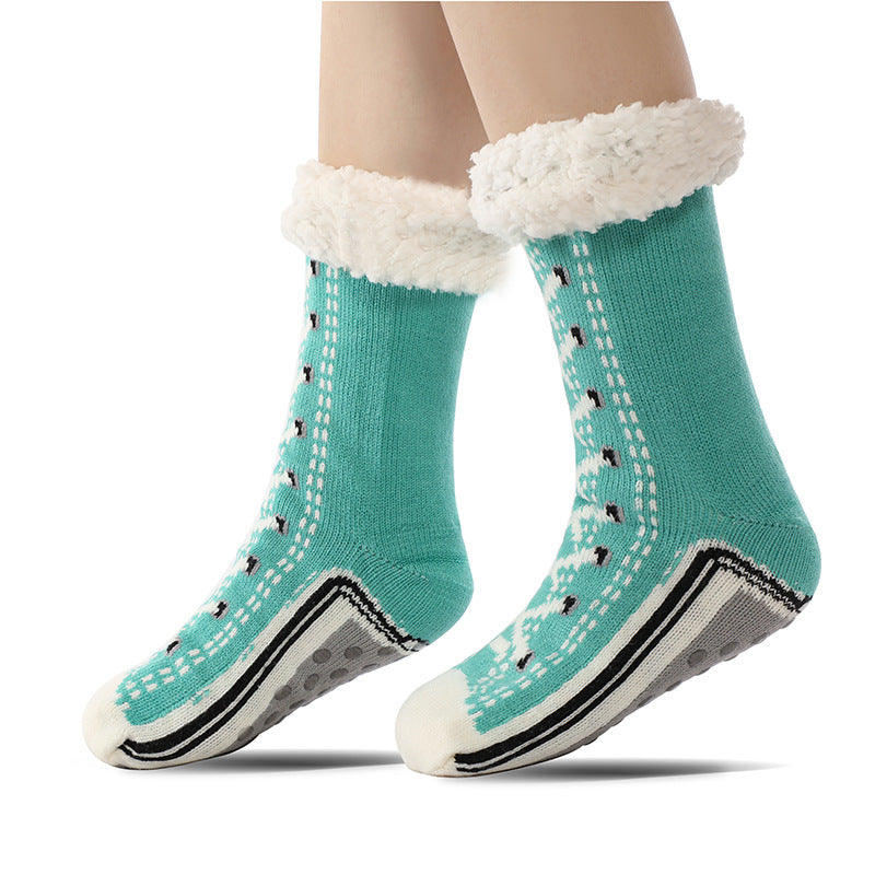 Sharla - Stilvolle Berber-Fleece-Socken für Damen