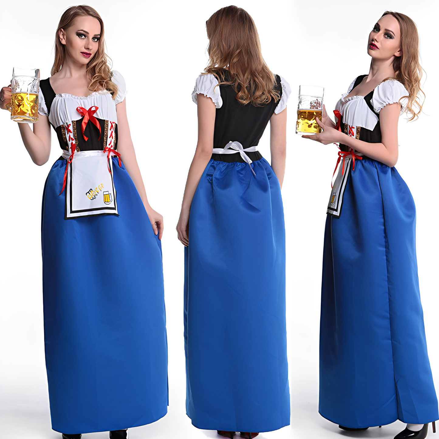 Elisabeth - Festliches Oktoberfest-Langkleid für Damen