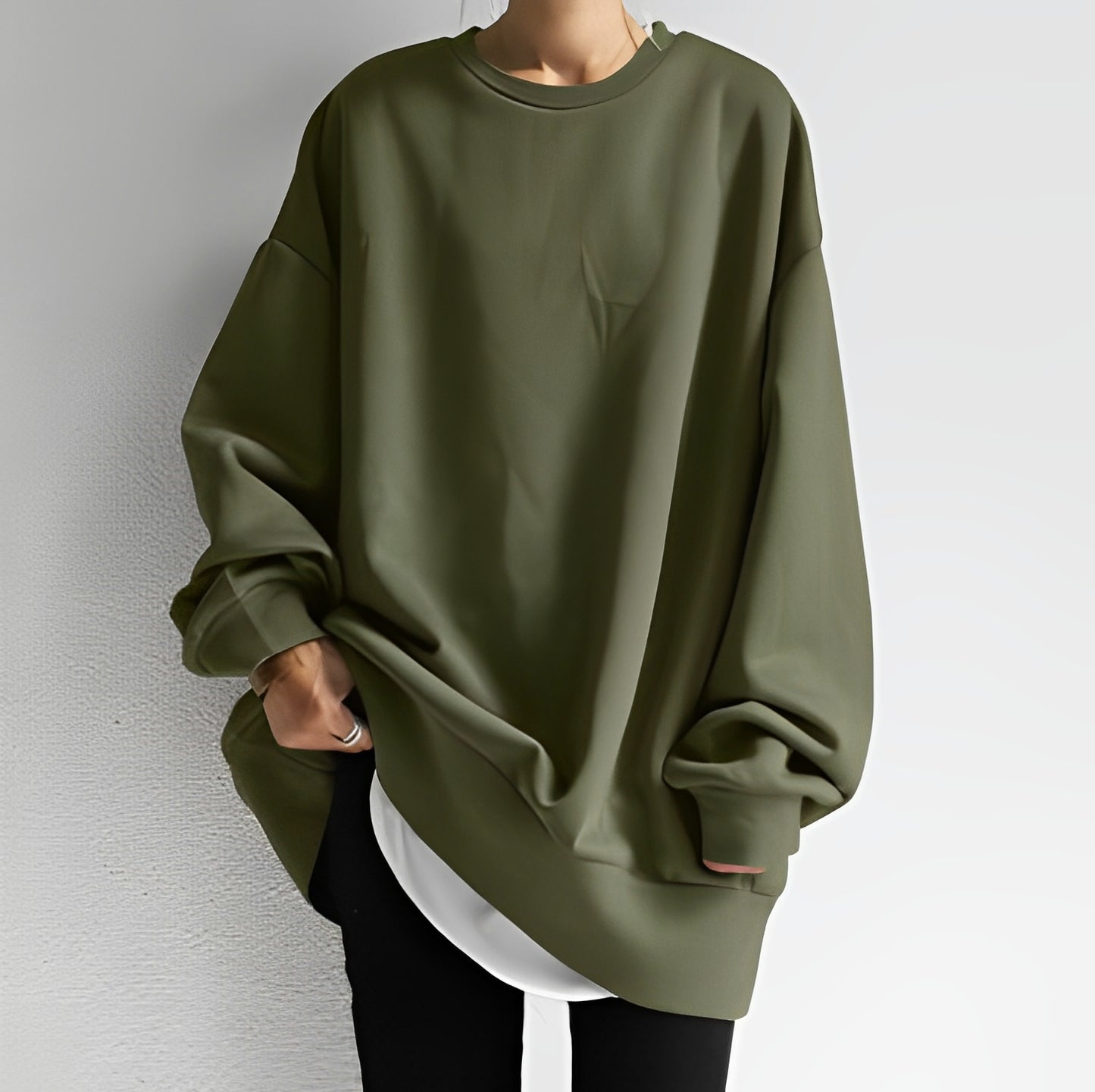 Abegail - Oversized-Langpullover für Damen