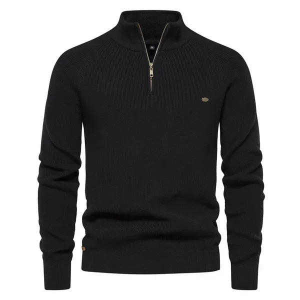 Juan - Bequemer Baumwollstrickpullover