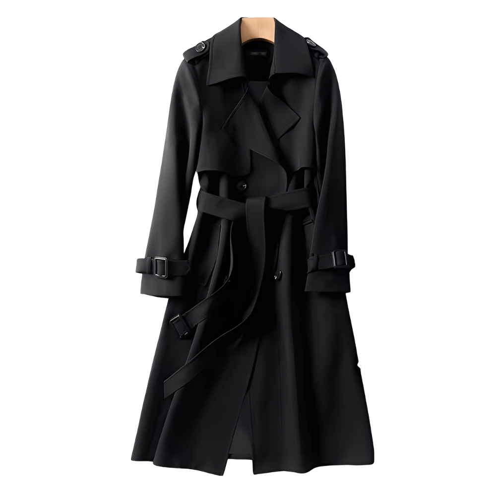 Patricia - Stilvoller Trenchcoat mit Knöpfen für Damen