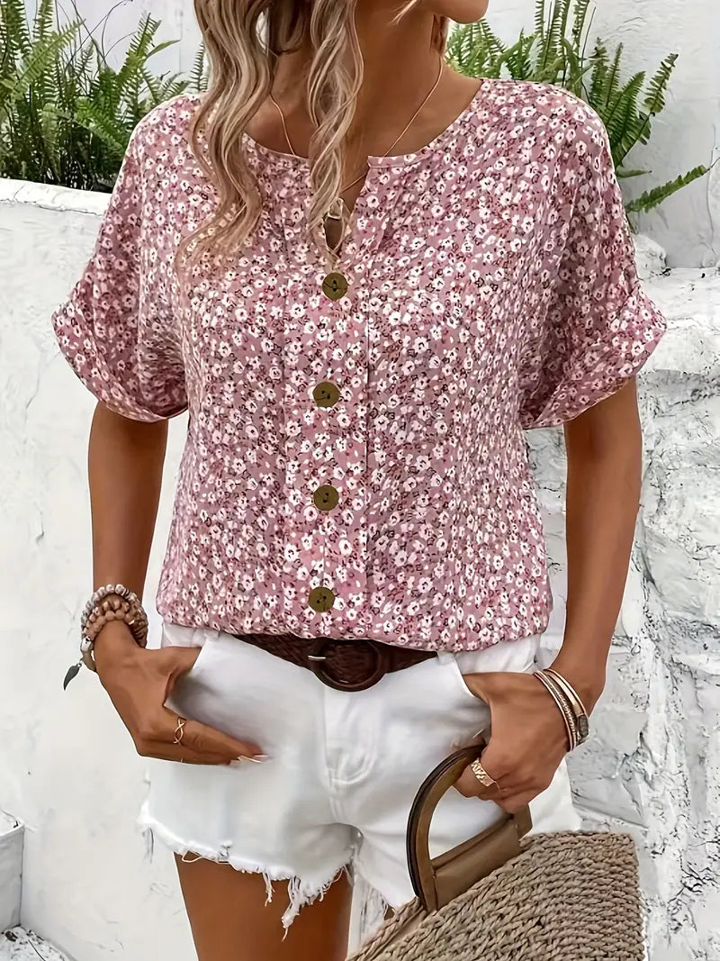 Lina – Kurzes Sommer-Top mit femininer Note